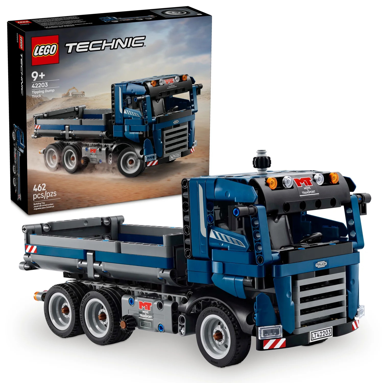 LEGO Technic Tipping Dump Truck Toy - Building Toy for Kids, Boys and Girls, Ages 9+, Constructio... | Walmart (US)