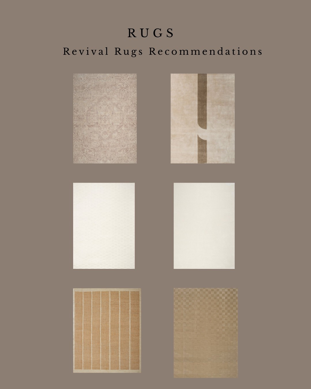 Revival Rugs Neutral Rugs 🤍

#LTKHome