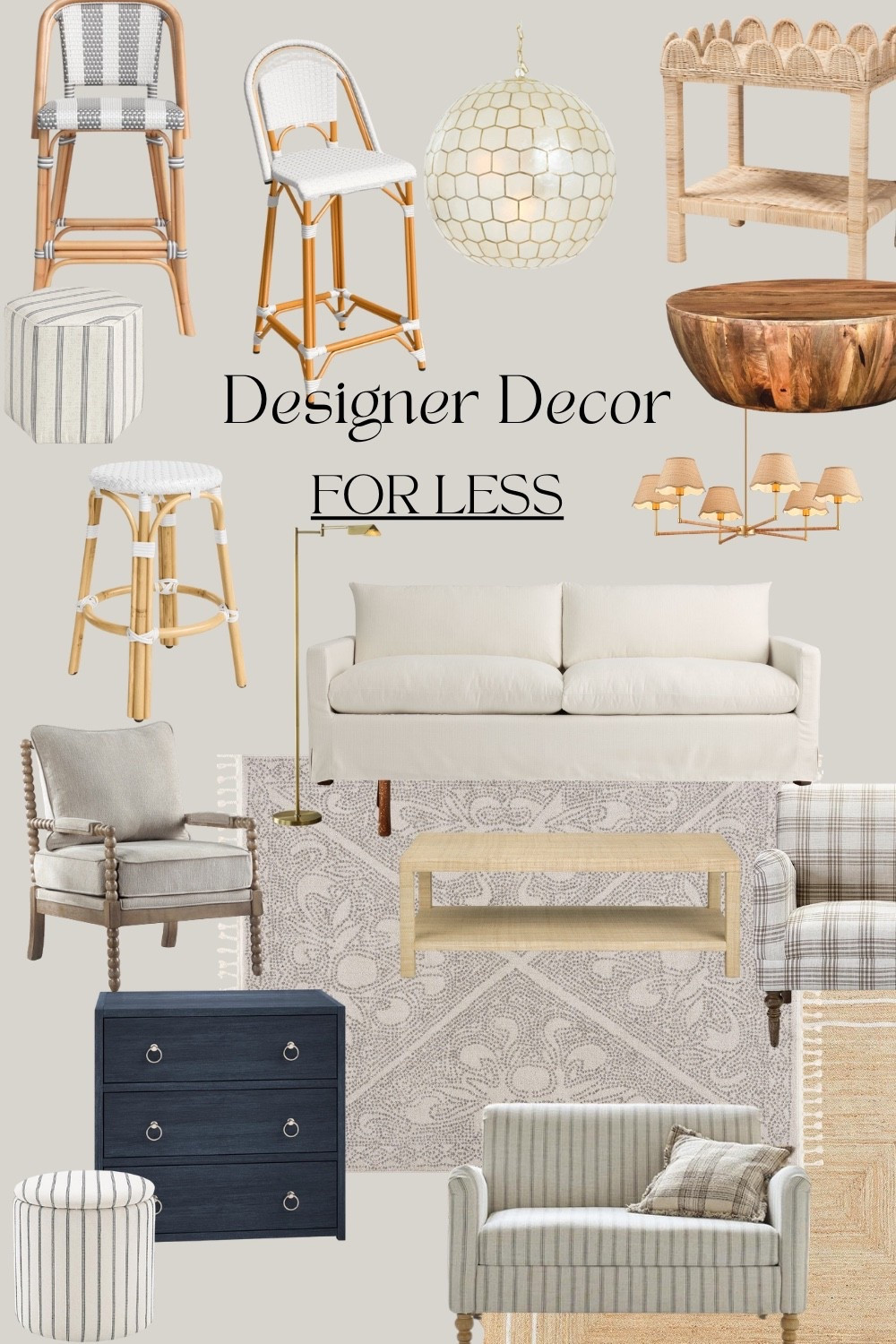 Get the designer look for less!! I found the best save vs splurge home decor. Love these affordable designer dupes. High-End Look for Less. Chic Home Finds on a Budget. Lookalikes for Expensive Home Decor. copy cat similar look for less budget friendly affordable 
#serenaandlilyinspired #lookforless #affordableluxury #homefinds #affordablefinds #designerdupes #furniturefinds #homeaccent 

#LTKSeasonal #LTKHome #LTKSaleAlert

#LTKHome #LTKSaleAlert