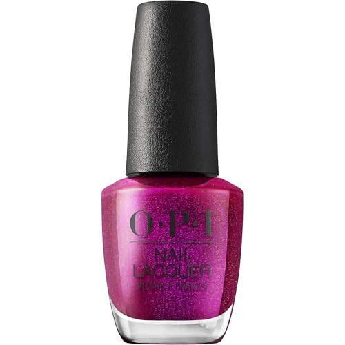 OPI Nail Lacquer Berry and Bright | Opaque Dark Neutral Purple with Pink Shimmer Chip Resistant Nail Polish | Good Enough to Treat Collection | Holiday 2025 | Amazon (US)