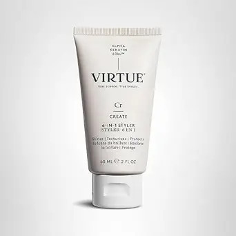Virtue 6-in-1 Hair Styler, Styling Cream with Heat Protection, Safe for All Hair Types, Color Saf... | Amazon (US)
