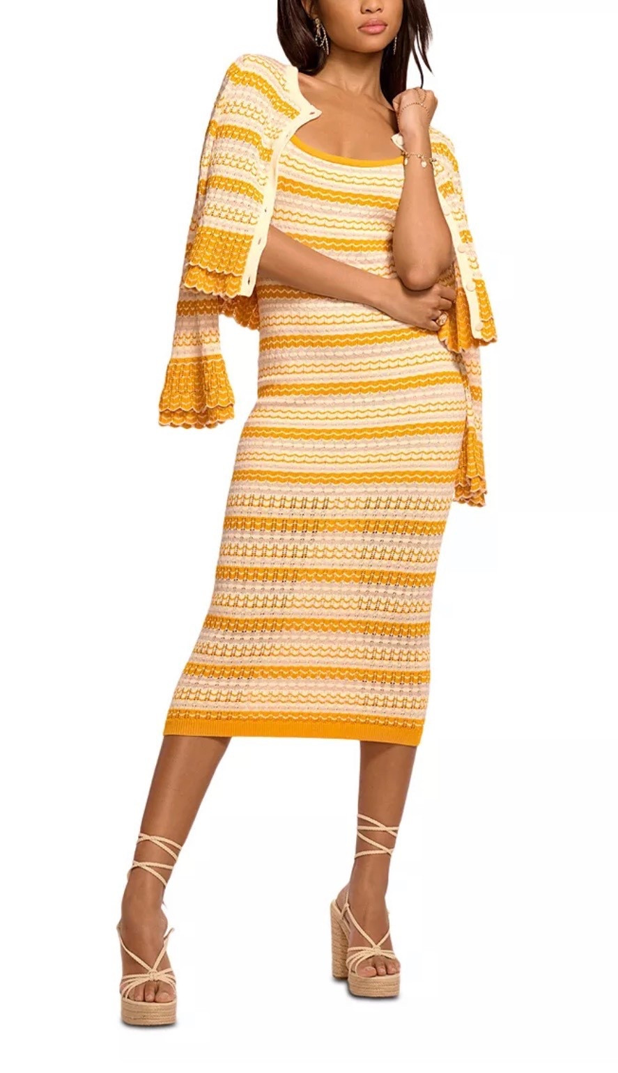 Can’t get enough of this one.
The stripes, the fit, the little cardigan moment… it’s giving effortless spring outfit in the best way. It’s one of those pieces that looks put together without trying too hard — just throw it on and you’re ready. @Bloomingdale's US 

#LTKgrwm #LTKootd #LTKSpringSale