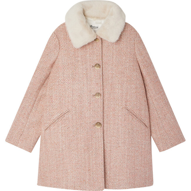 Coat,Pink | Maisonette