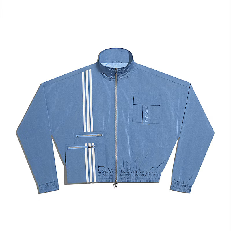 adidas Ivy Park Nylon Track Jacket (All Gender) Light Blue | StockX