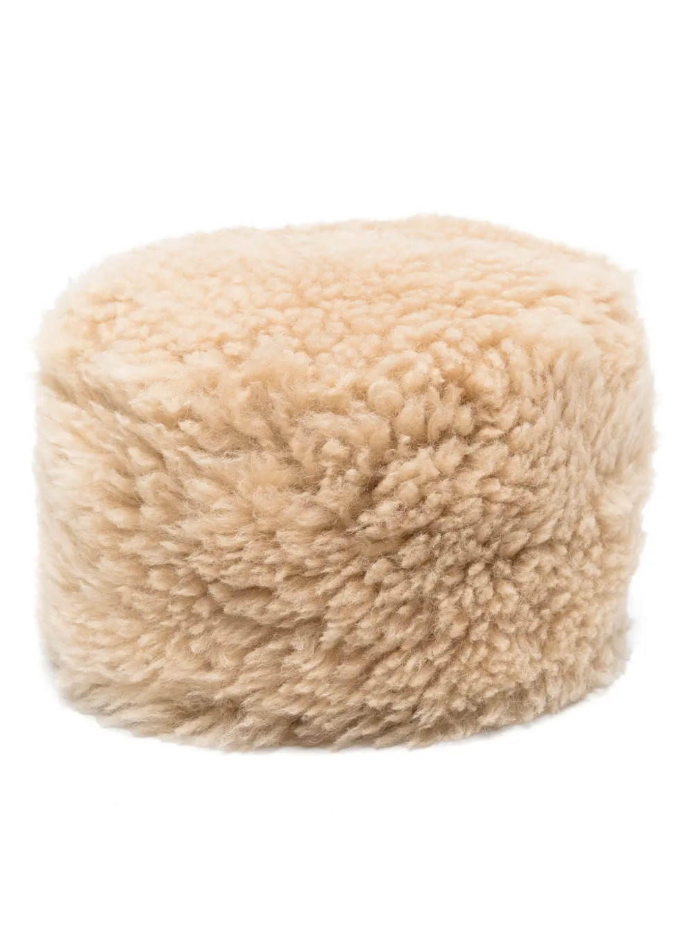 TOTEME Shearling Pillbox Hat | Neutrals | FARFETCH AU | Farfetch Global