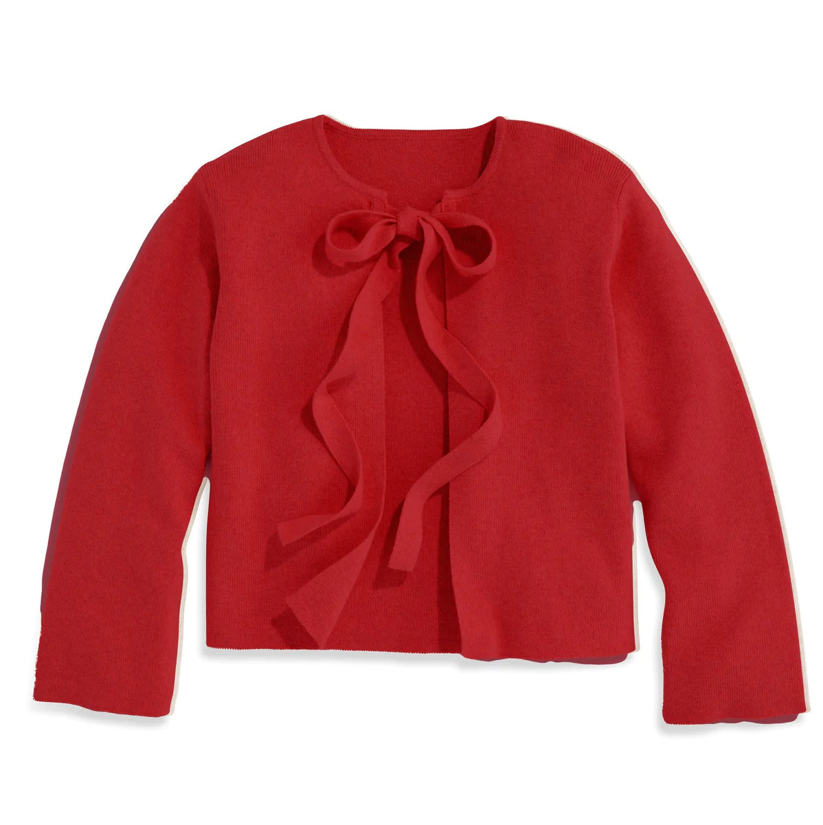 Cashmere Blend Tie Front Cardigan | bella bliss 