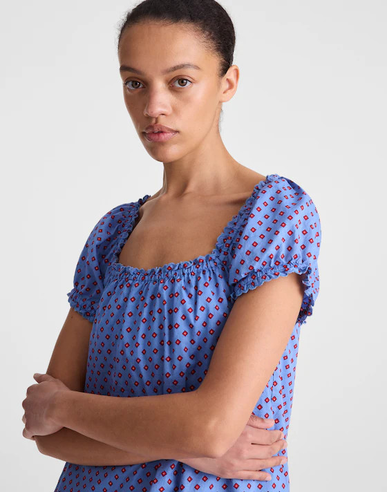 The Chateau Mini Dress | Madewell