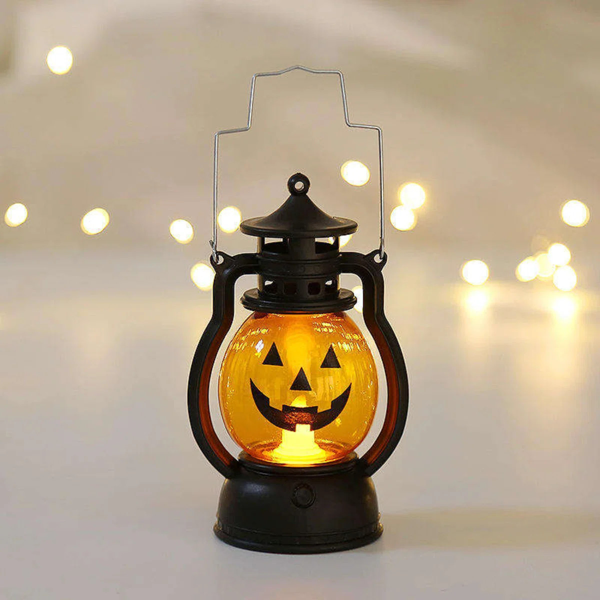 LED Pumpkin Lantern Halloween And Thanksgiving Decoration With Dracula Light Design | Wayfair North America