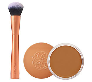 YENSA Silk Bronzing Base with Brush | QVC