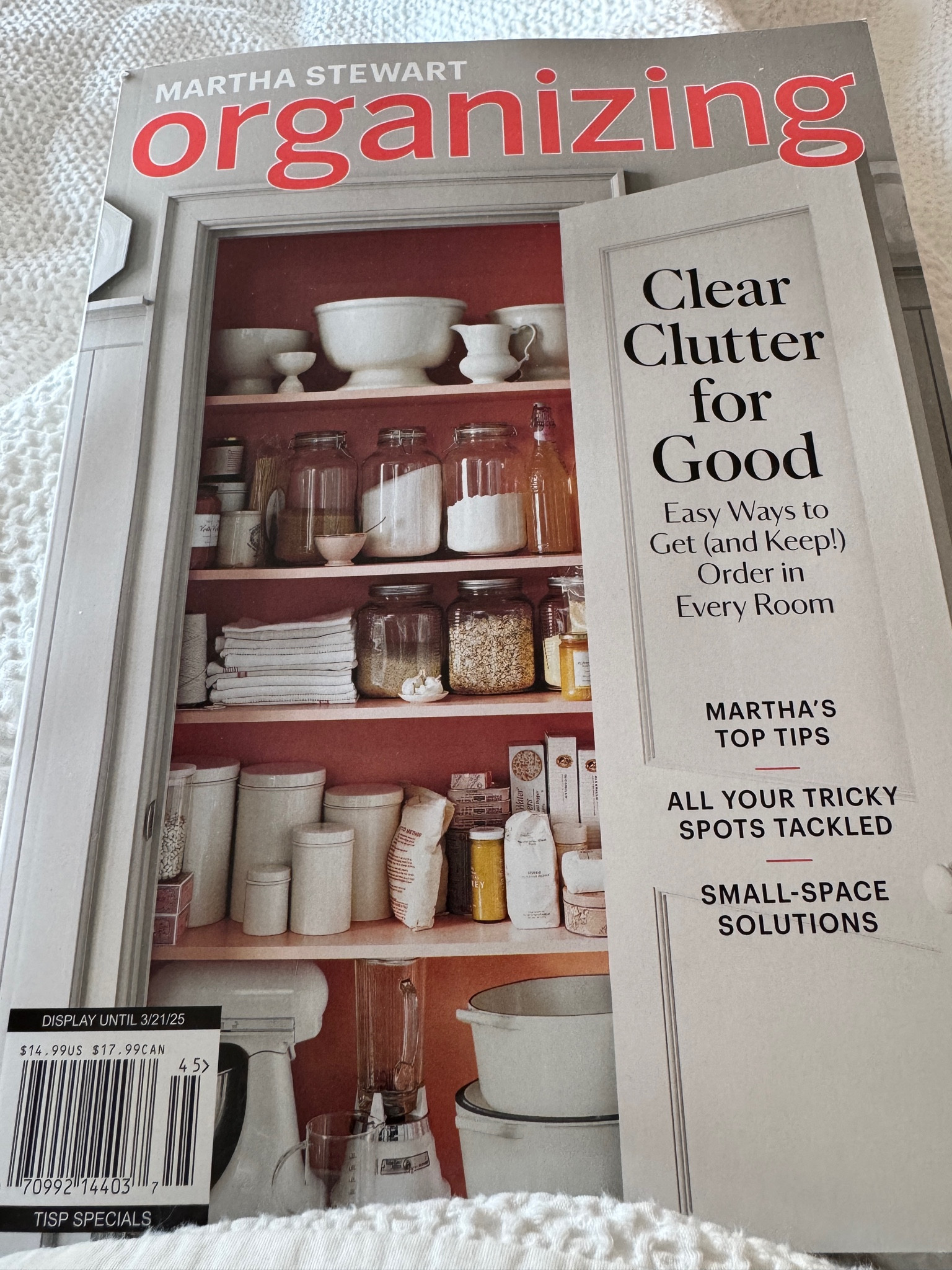 Picked up this Martha Stewart Organizing magazine yesterday at Whole Foods. Found it cheaper at Amazon. Also linked the hardback book of the same name from 2020. Added some items that might help you get started! 

#LTKSeasonal #LTKHome #LTKFindsUnder50