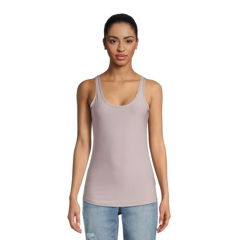 No Boundaries Juniors Scoop Neck Tank Top | Walmart (US)