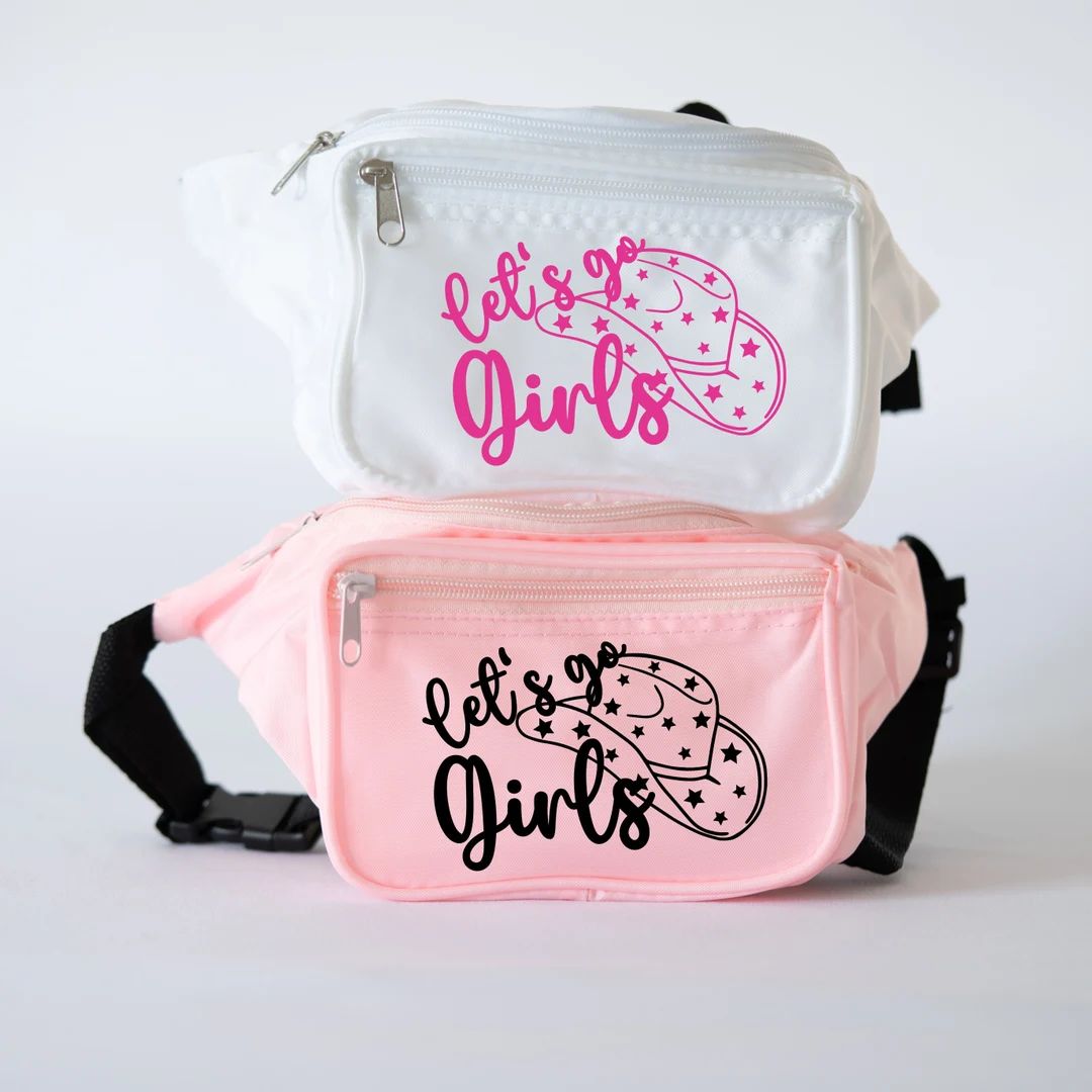 Lets Go Girls Nashville Bachelorette Fanny Packs Custom - Etsy | Etsy (US)