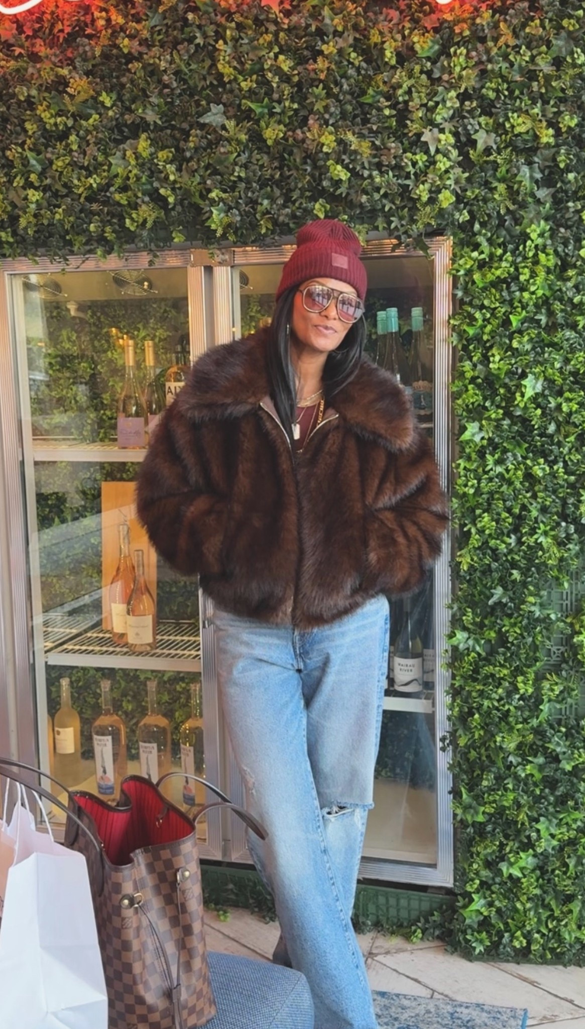 So this beauty sold out last year before I was able to get you Luvs the deets!! But this year it released in an another color 🫣☺️ Plus I added some other great coat faux fur options. Jump on these before the winter really hits and they’re all gone !!! 