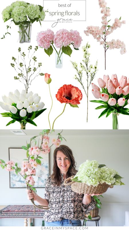 These are the best spring faux florals you’ll find! They are real touch and so realistic  

#LTKhome #LTKfindsunder50 #LTKSeasonal