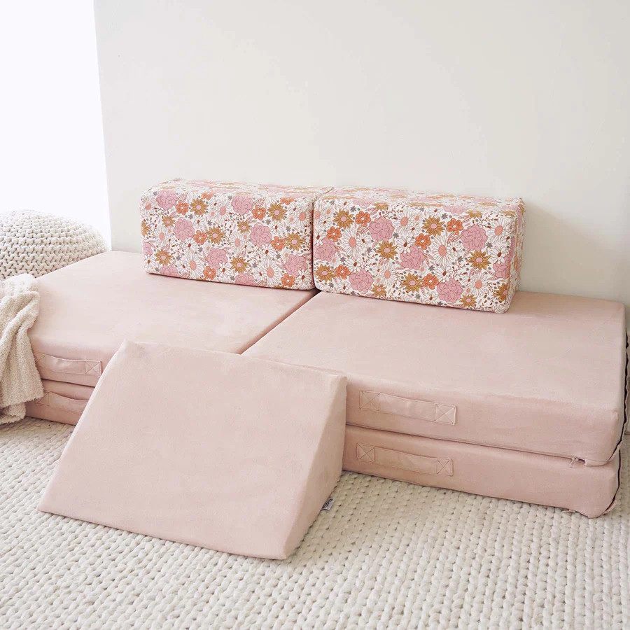 The Figgy Play Couch (7 pc) with Wedge X Caden Lane | Caden Lane