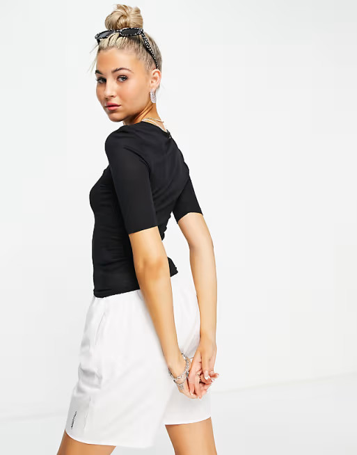 COLLUSION fitted short sleeve t-shirt in black | ASOS (Global)