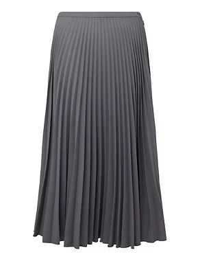 Pleated Midi Skirt | Finery London | M&S | Marks & Spencer (UK)