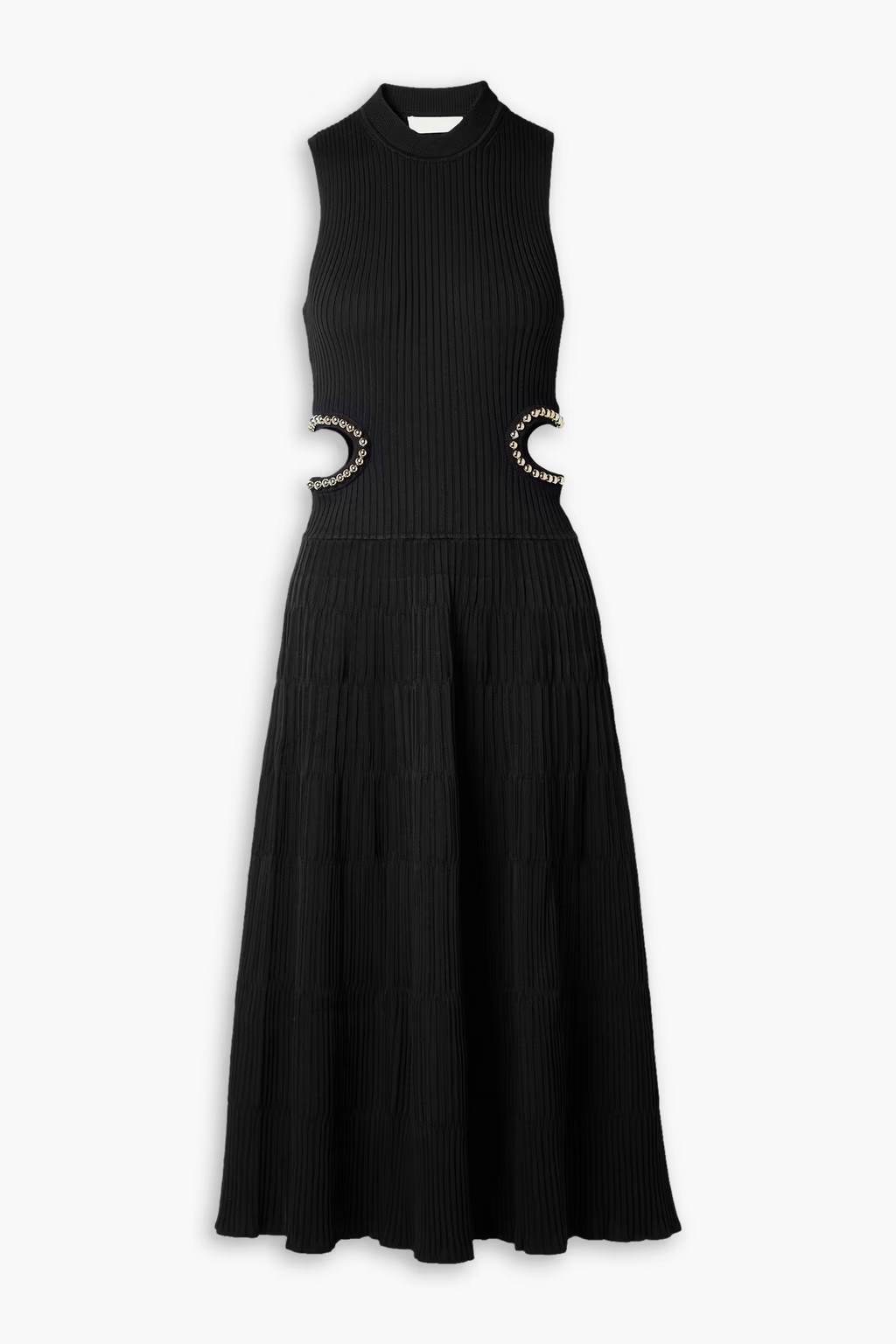 Tommi bead-embellished cutout ribbed-knit midi dress | The Outnet (UK and Europe)