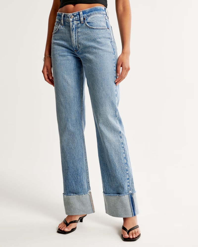 Mid Rise Baggy Jean | Abercrombie & Fitch (US)