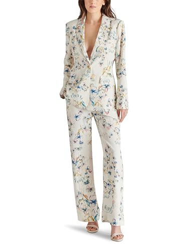 Steve Madden Apparel Women's Denia Pant, Cream | Amazon (US)