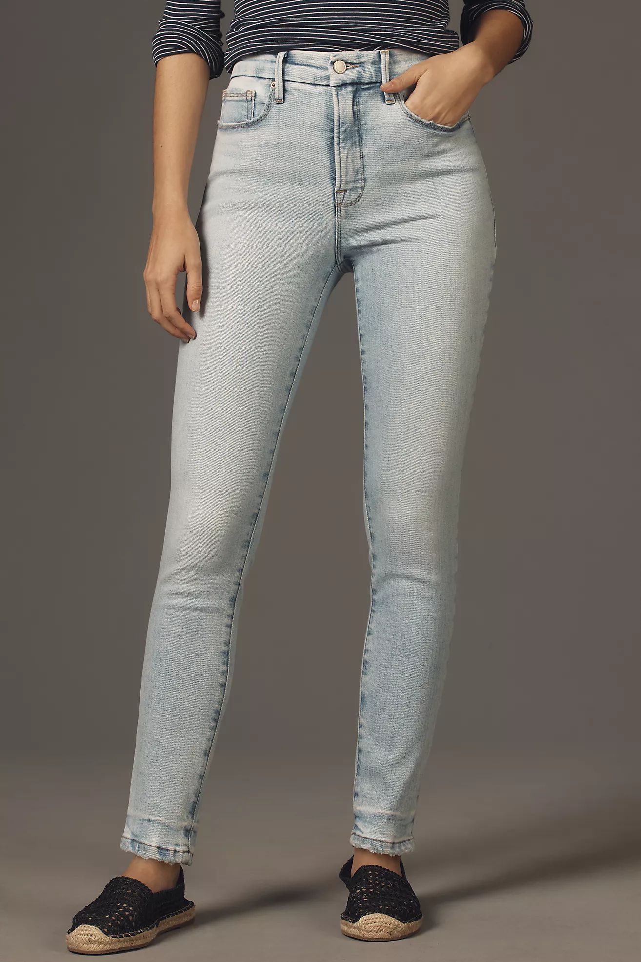 Good American Good Legs High-Rise Skinny Jeans | Anthropologie (US)