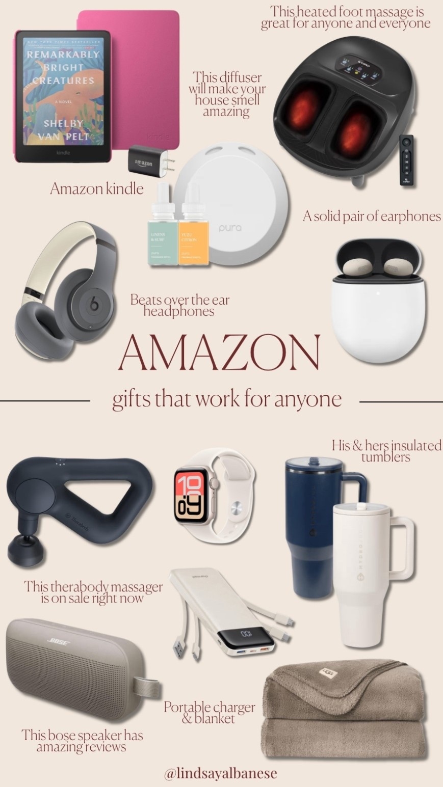 Amazon gifts that won’t be returned 🎁



#LTKFindsUnder100 #LTKGiftGuide #LTKCyberWeek