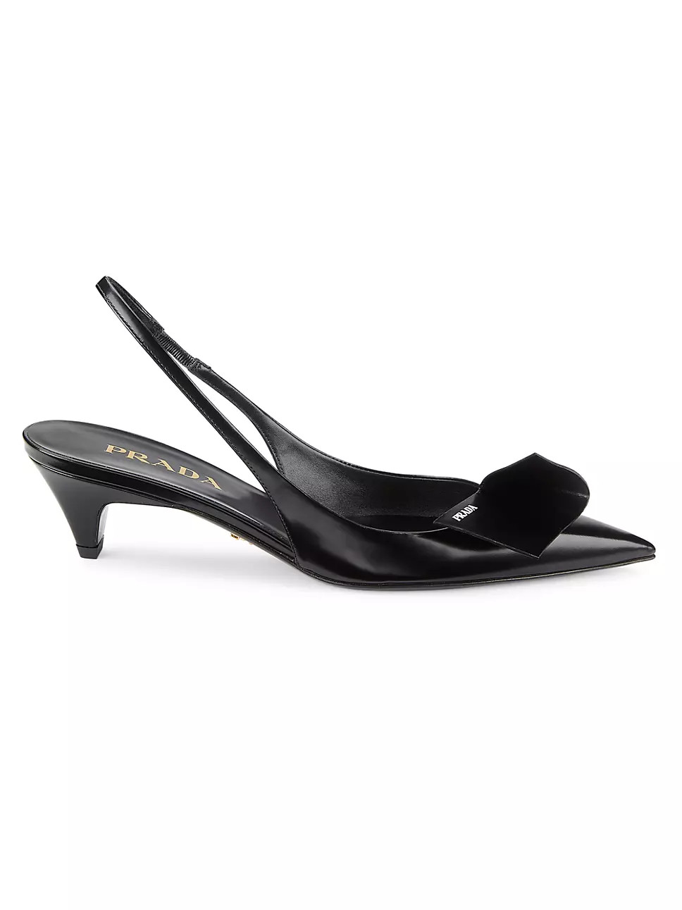 Half Bow 45MM Slingbacks | Saks Fifth Avenue
