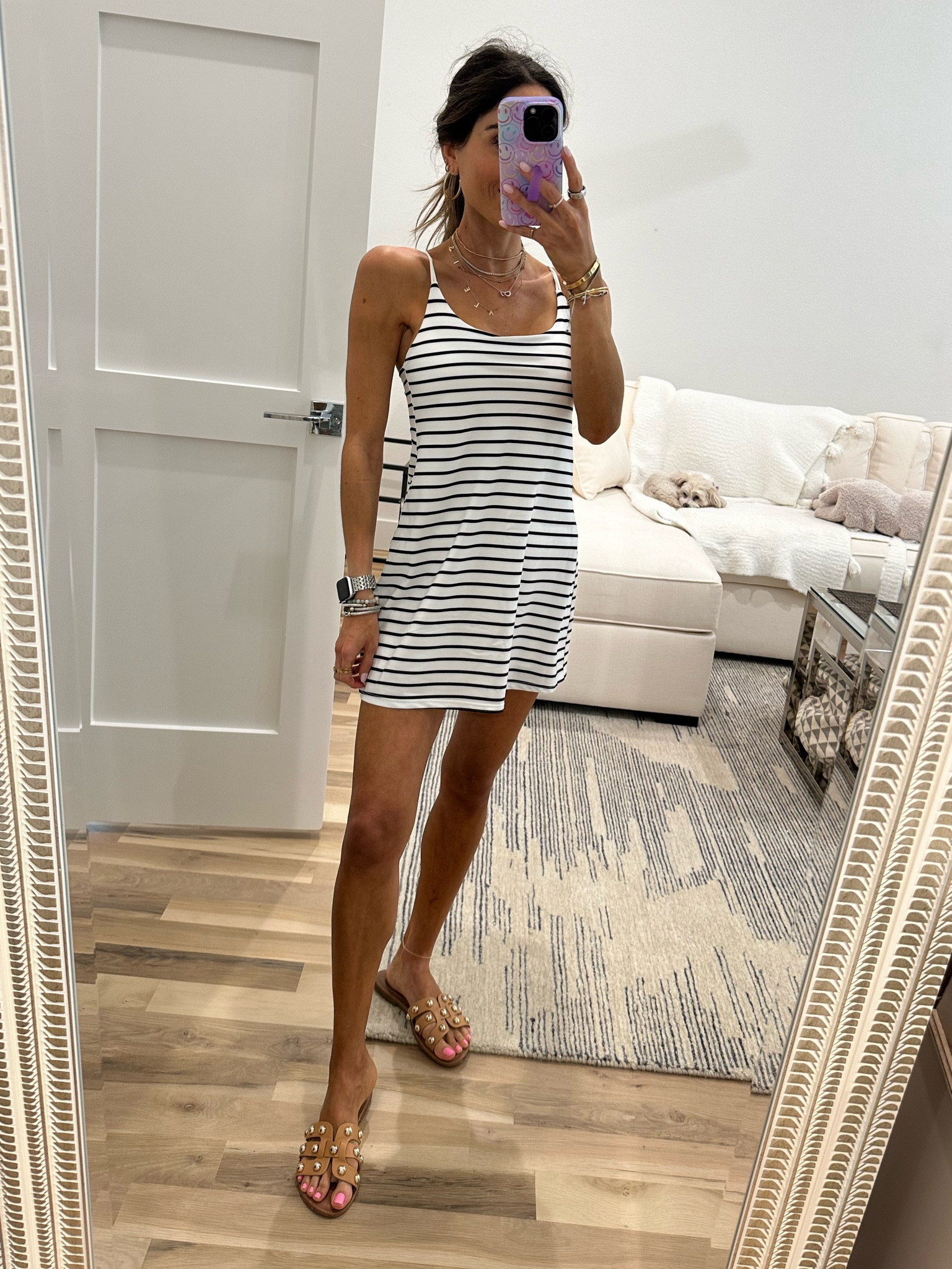 Activewear stripe dress with bike shorts size Xs petite on sale 

#LTKSummerSales #LTKFindsUnder100 #LTKFindsUnder50