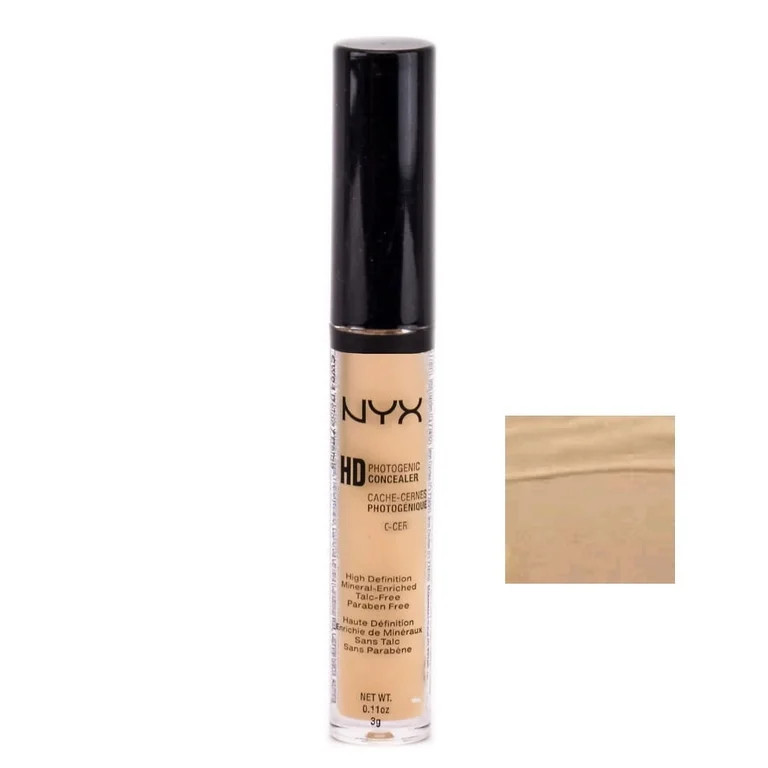 NYX Professional Makeup HD Studio Photogenic Wand, Medium Coverage, Undereye Concealer Beige | Walmart (US)