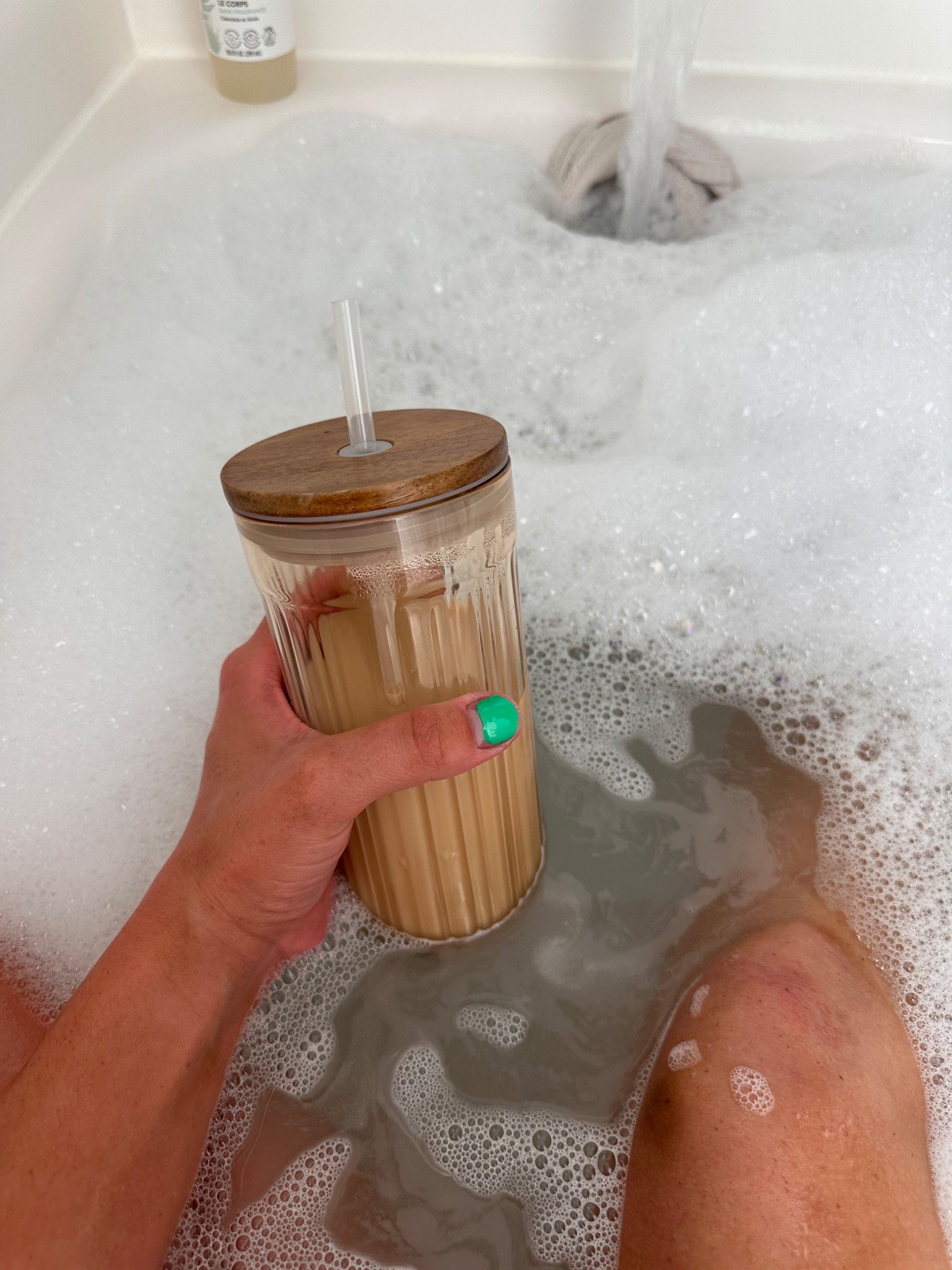 Glass tumbler from target