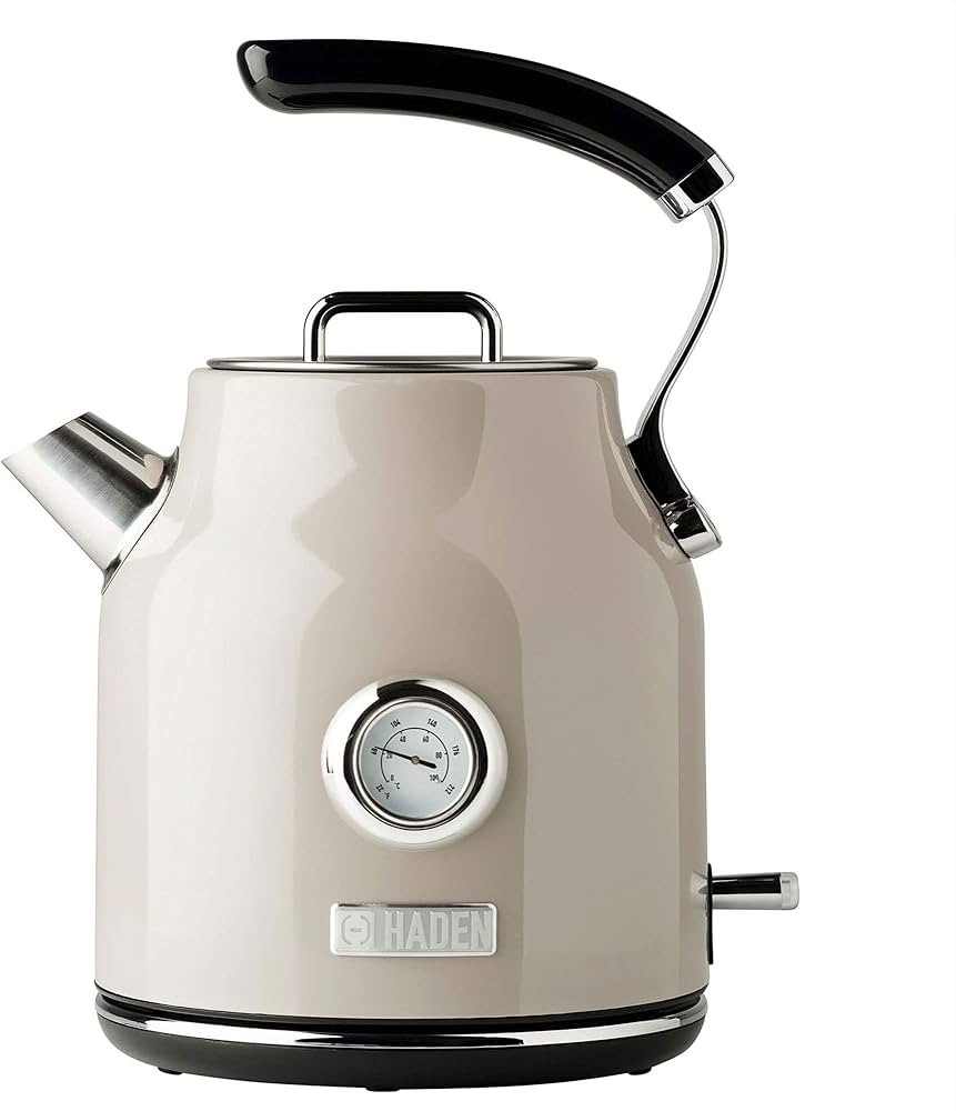 Haden Dorset 1.7 Liter Stainless Steel Electric Kettle, Hot Water Kettle with 360-Degree Base and... | Amazon (US)