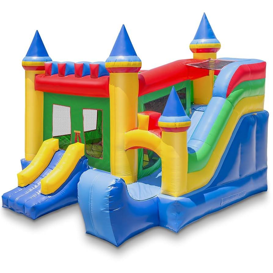 Cloud 9 Commercial Grade Castle Bounce House with Slide - 100% PVC 16' x 17' Bouncer - Inflatable... | Amazon (US)