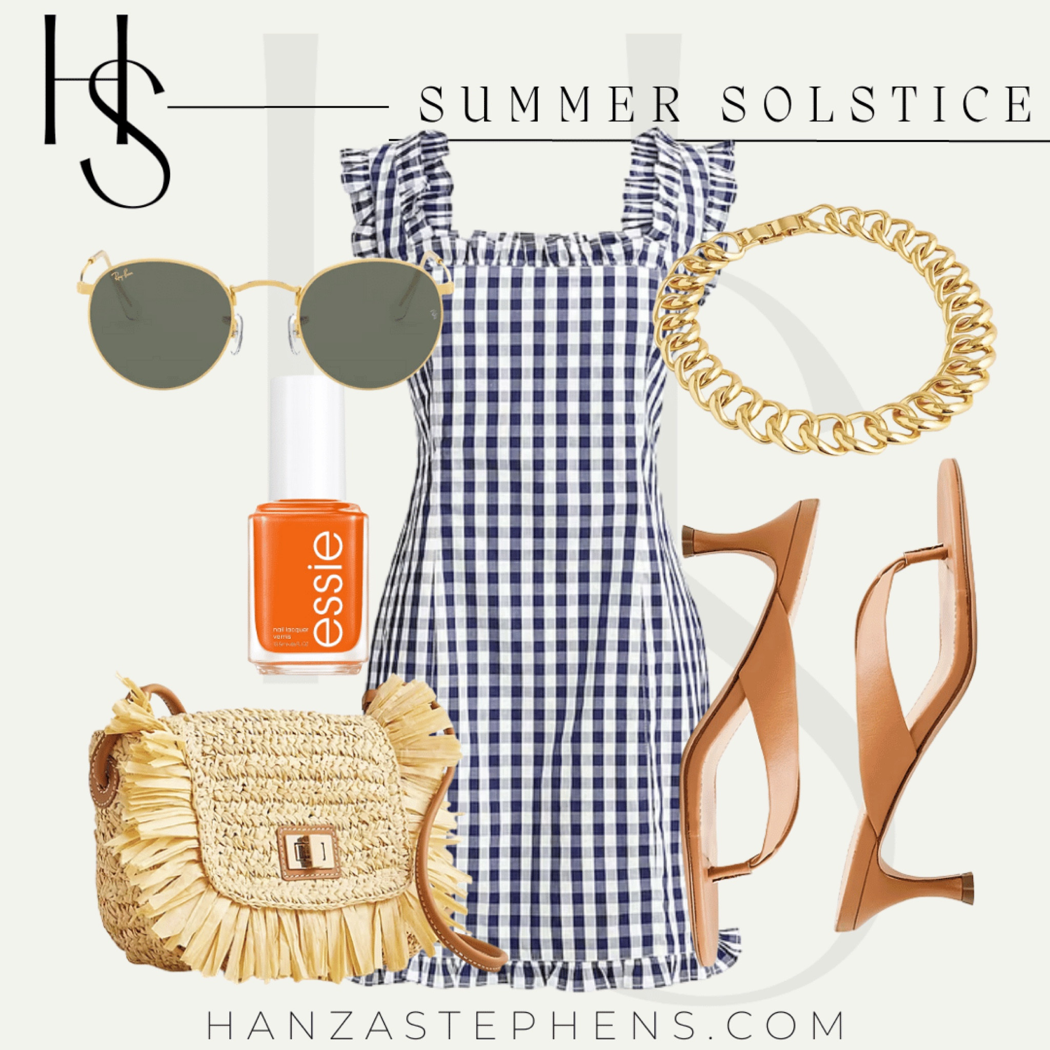 This outfit is so classically summer to me! It even highlights one of this summer’s color crushes … orange … as an add-on! 

#LTKSeasonal