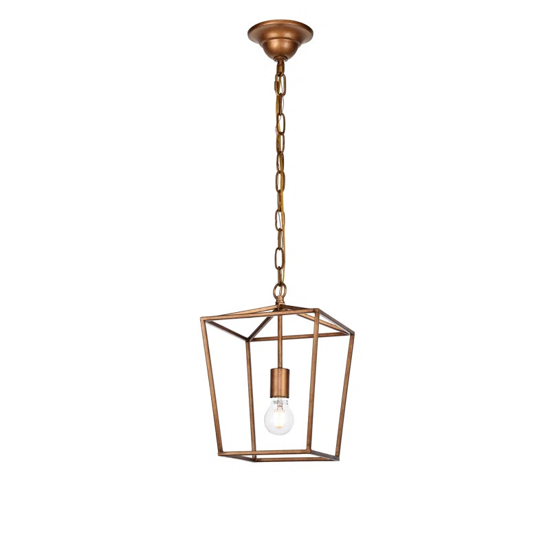 Finnick 1 - Light Lantern Geometric Pendant | Wayfair North America