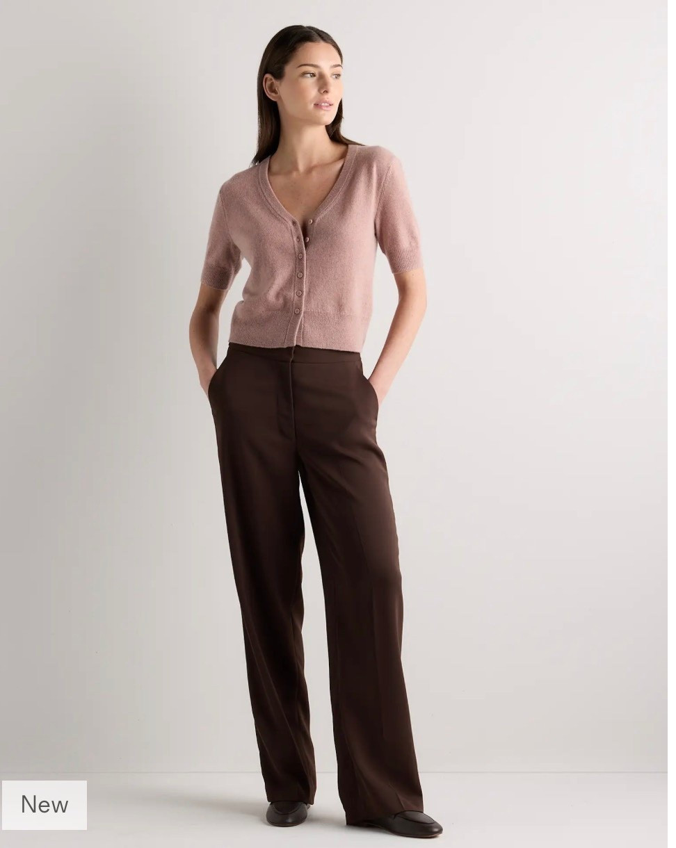 Loving this @Quince  Mongolian Cashmere Short Sleeve Cardigan. In 6 colors! On Sale! #quince #salealert

#LTKmomlife #LTKMothersDay #LTKSaleAlert