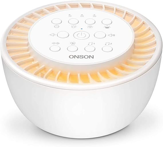 Vanzon by ONSON White Noise Machine-Sound Machine for Sleeping & Relaxation,with Baby Soothing Ni... | Amazon (US)