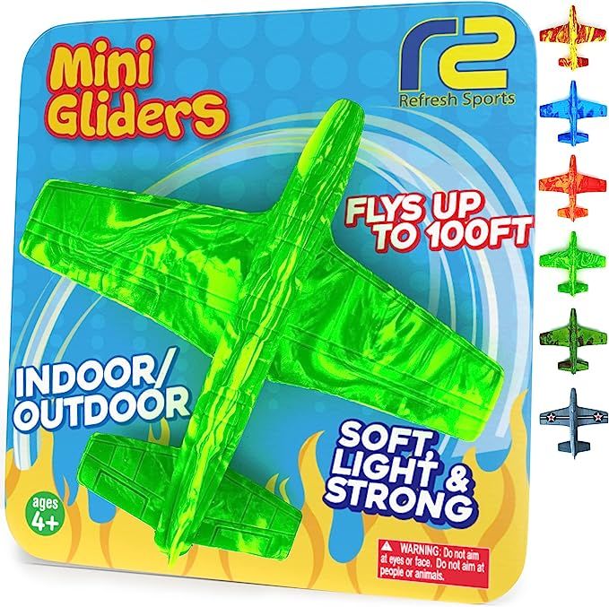 Foam Airplanes for Kids - Stocking Stuffers for Boys & Girls All Ages 4 5 6 7 8 9 10 11 - Best To... | Amazon (US)