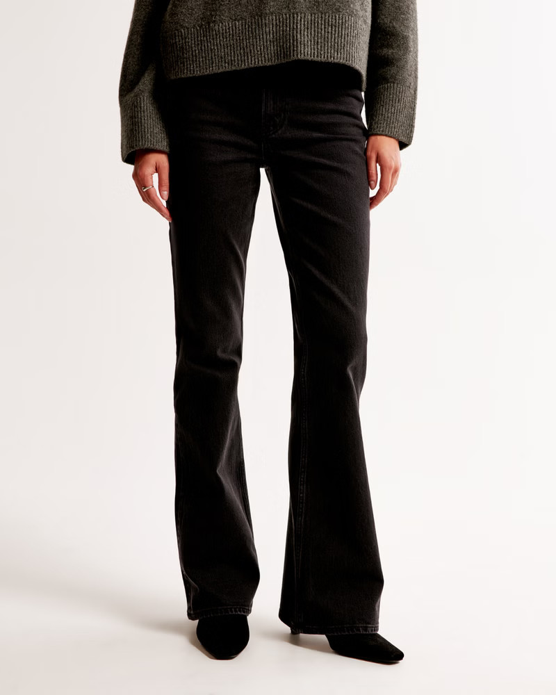 High Rise Vintage Flare Jean | Abercrombie & Fitch (US)