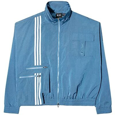 ADIDAS UNISEX ADULT IVP NYLON TRACK TOP JACKET, BLUE H33303 | eBay US