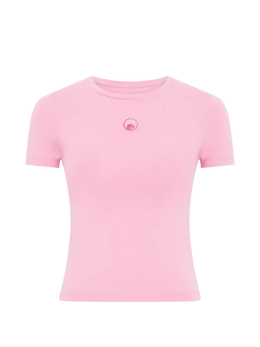 Marine Serrepearl logo baby fit T-shirt | Farfetch Global