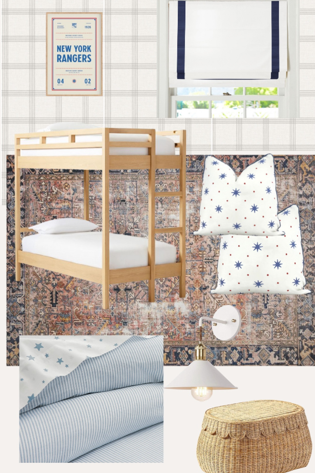 Boys room traditional sports blue red 

#LTKhome #LTKkids