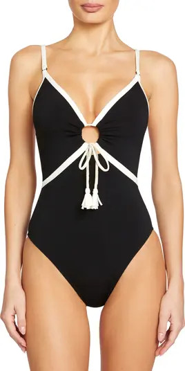 Robin Piccone Tierna Keyhole One-Piece Swimsuit | Nordstrom | Nordstrom