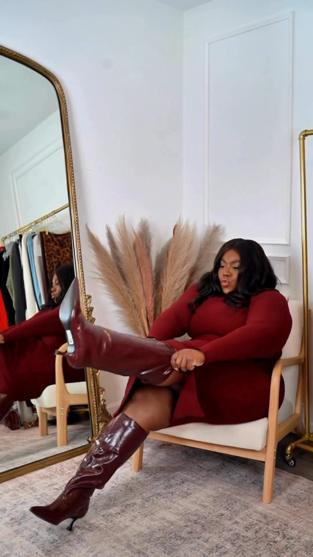 Burgundy from head to toe is so chic for Fall - wearing an XL #plussizefashion #amazonfinds #monochrome #falloutfit

#LTKPlusSize #LTKSaleAlert #LTKCyberWeek