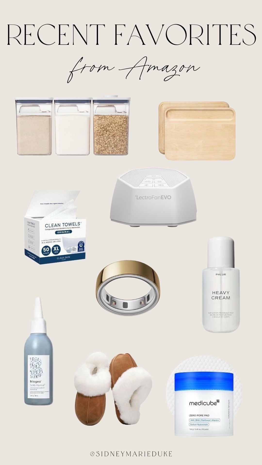 Recent faves from Amazon!!

Don’t miss out on Amazon Spring SALE week — cutting boards, slippers, toner pads, & scalp treatment are ALL on SALE now🤎



amazon, amazon finds, amazon favorites, amazon picks, amazon must haves, amazon essentials, amazon home, amazon lifestyle, amazon products, amazon favorites list, amazon recommendations, amazon finds daily, daily amazon finds, simple finds, everyday finds, useful products, trending finds, popular finds, favorite finds, top finds, best finds, must have items, everyday essentials, home essentials, lifestyle essentials, product finds, curated finds, ltk, ltk finds, ltk sale, ltk deals, ltk spring sale, ltk favorites, shop ltk, ltk style, ltk home, ltk essentials, sidneymarieduke 

#LTKSaleAlert #LTKBeauty #LTKHome