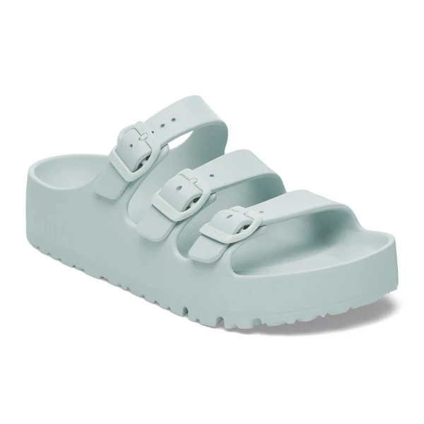 Women's BIRKENSTOCK Florida Flex EVA Slide Sandals 36 Surf Green | Scheels