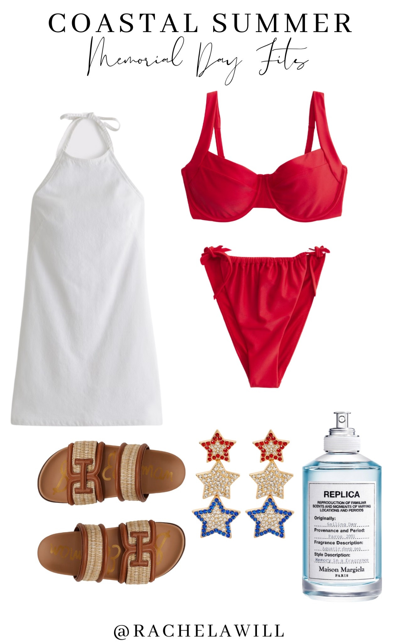 Memorial Day & Fourth of July Outfits 🇺🇸☀️

#MemorialDay #FourthOfJuly #MemorialDayOutfits #FourthOfJulyOutfits #MemorialDayStyle #FourthOfJulyStyle #Patriotic #PatrioticOutfits #PatrioticStyle #Red #White #Blue #RedWhiteAndBlue #America #RedWhiteAndBlueOutfit #Summer #SummerStyle #SummerOutfits #Beach #Vacation #VacationOutfits #BeachOutfits


#LTKSeasonal #LTKFindsUnder100