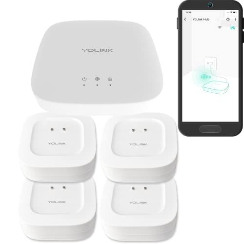 YoLink Smart Home Starter Kit: Amazon's Choice Water Sensor 4-Pack & Hub Kit - Our Best-Selling Orig | Amazon (US)