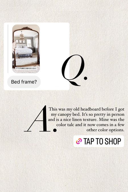 My headboard is on sale today! Mine is the color talc. #stylinbyaylin

#LTKstyletip #LTKhome