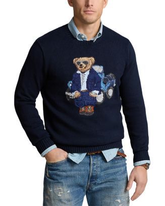 Polo Ralph Lauren Regular Fit Polo Bear Sweater Men - Bloomingdale's | Bloomingdale's (US)