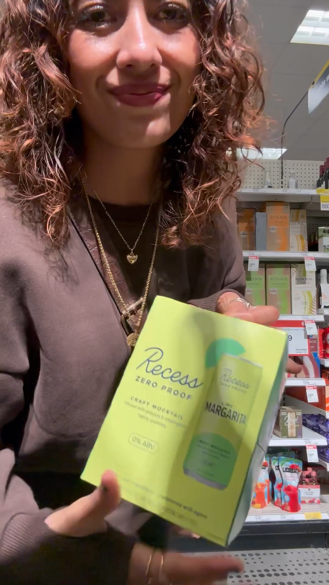 A @Target run isn’t complete without grabbing my fave Recess Margarita Mocktail! 💚✨ Loving these margarita vibes when I want something refreshing without the alcohol. Have you tried it yet? 🍹

Recess Margarita Mocktail, Recess mocktail drink, Target finds, Target run finds, Target shopping finds, non alcoholic margarita, alcohol free cocktail, margarita mocktail drink, refreshing mocktail, non alcoholic drinks, mocktail lovers, favorite Target finds, Target must haves, lifestyle favorites, mom lifestyle finds, grocery finds, refreshing drinks, mocktail alternative